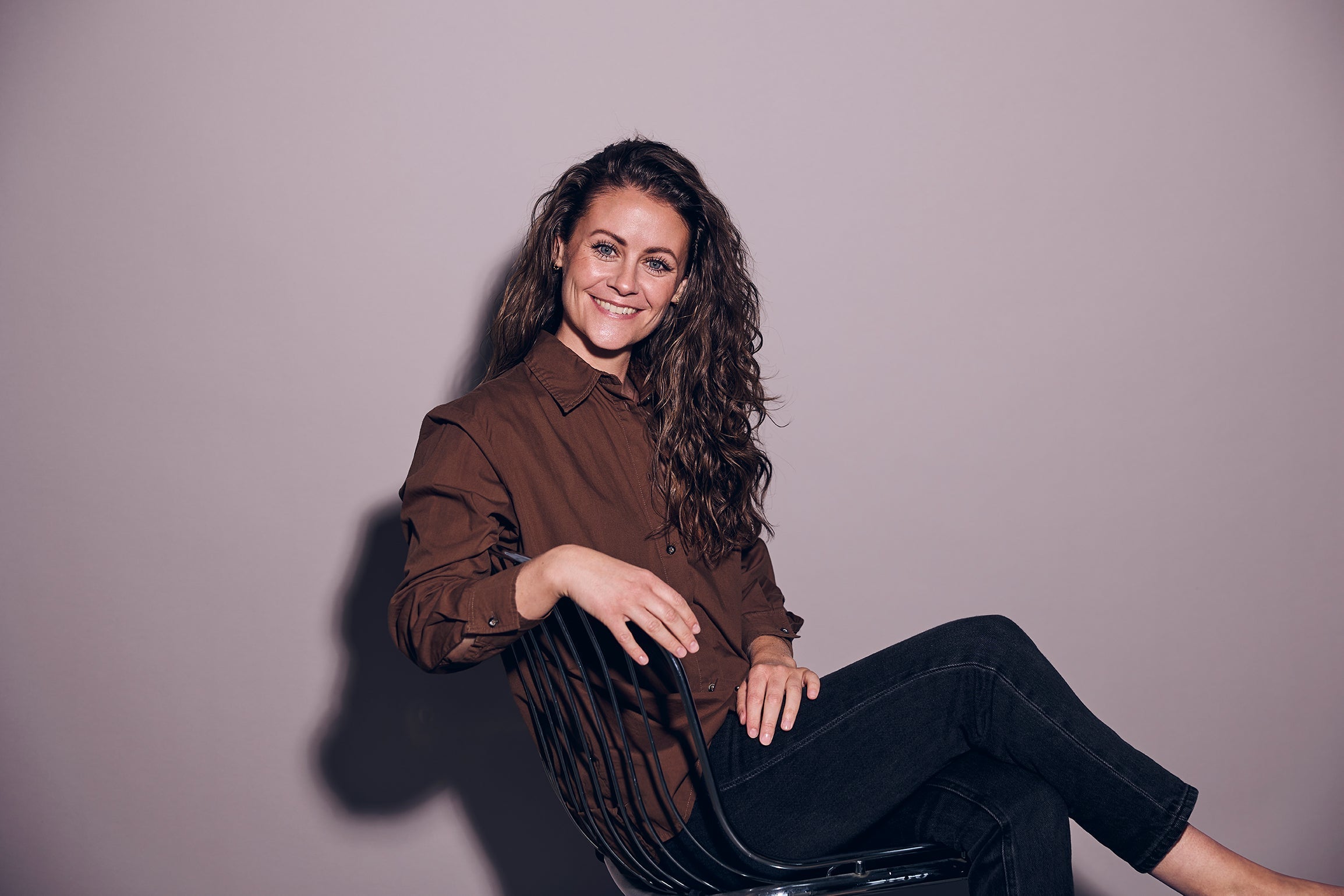 Tina Lykkegaard smilende
