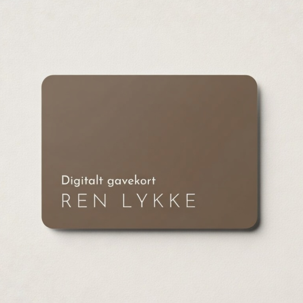 Gavekort