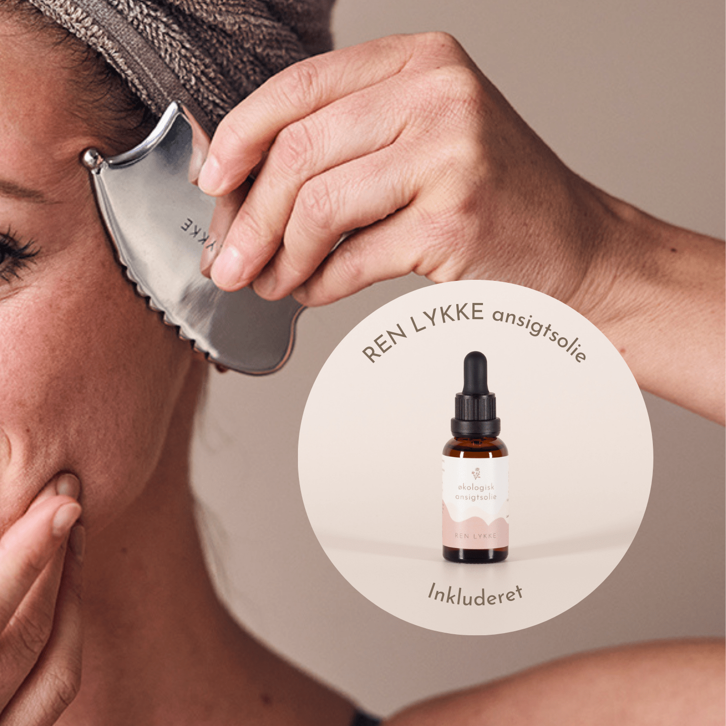 Gua sha og ansigtsolie