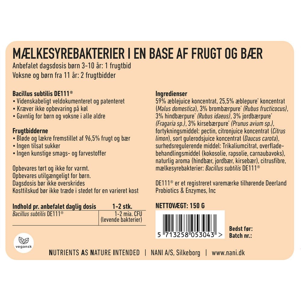 Nani mælkesyrebakterier
