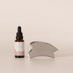 REN LYKKE pakke med gua sha og ansigtsolie