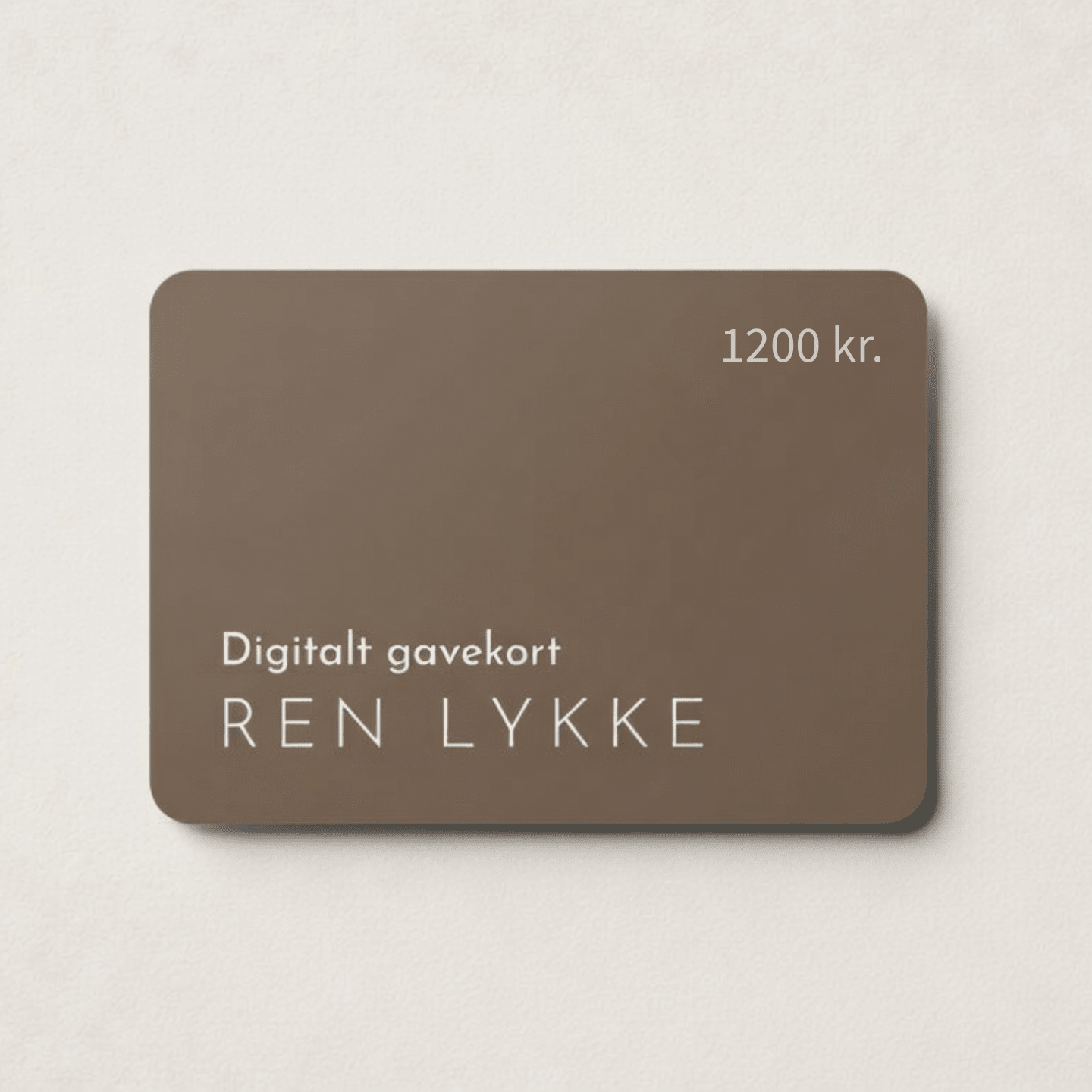 Gavekort