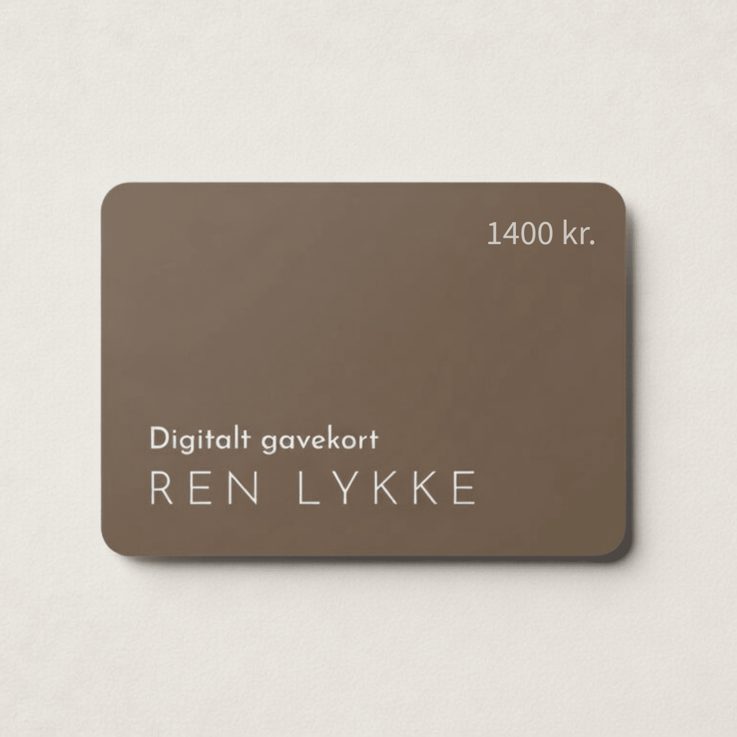 Gavekort