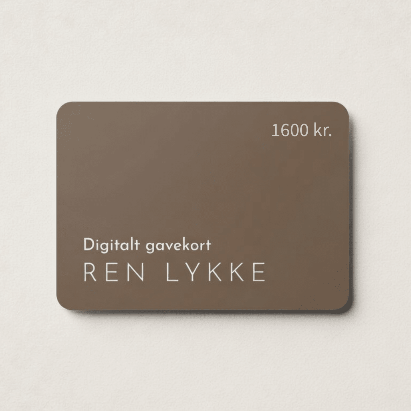 Gavekort