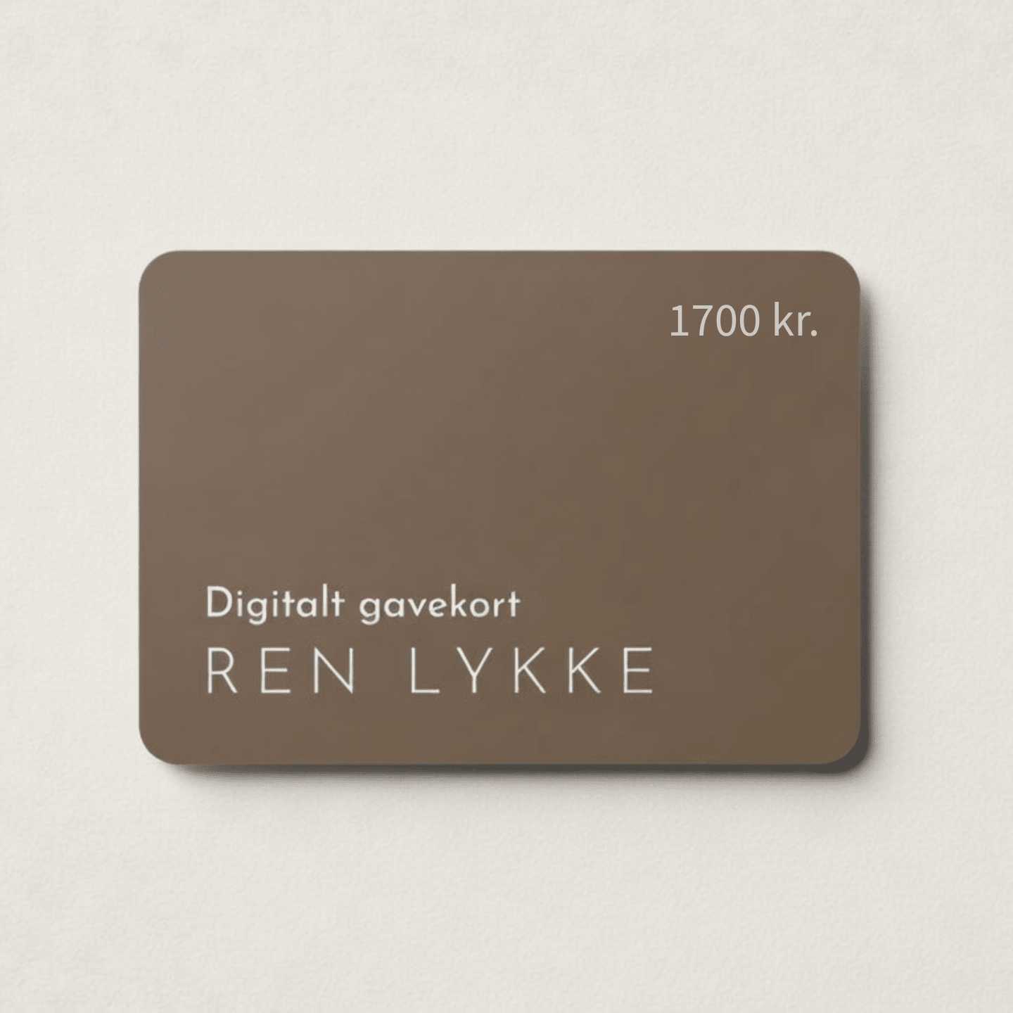 Gavekort