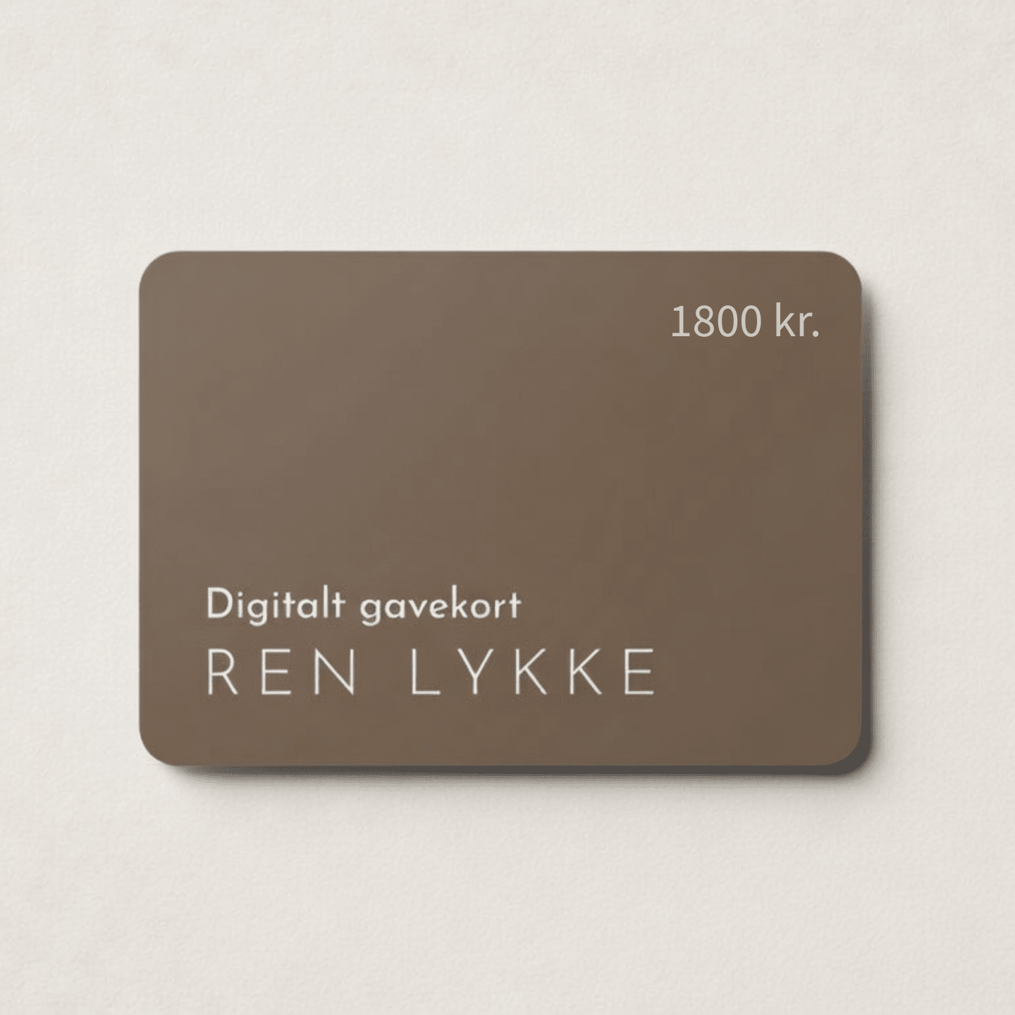Gavekort