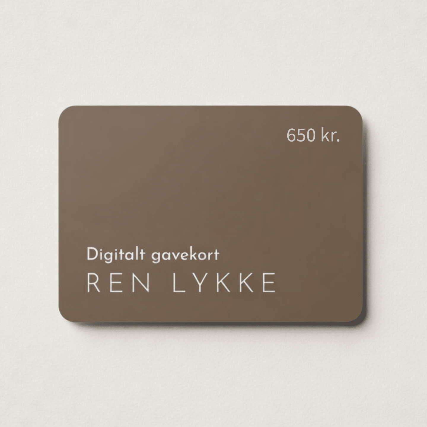 Gavekort