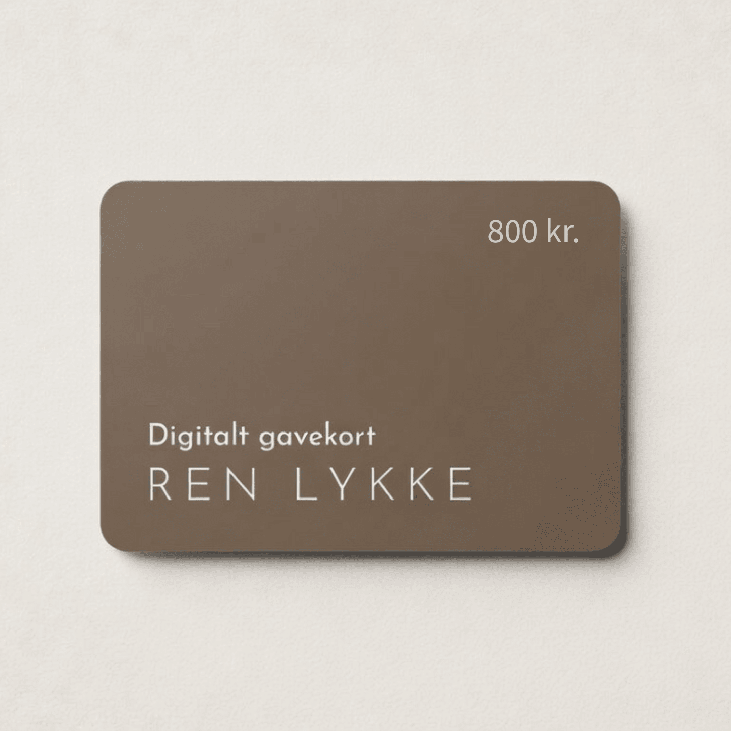 Gavekort